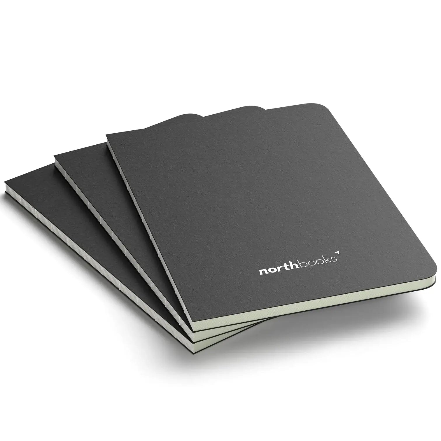 A5 X Graph Paper Notebook 3 Pack