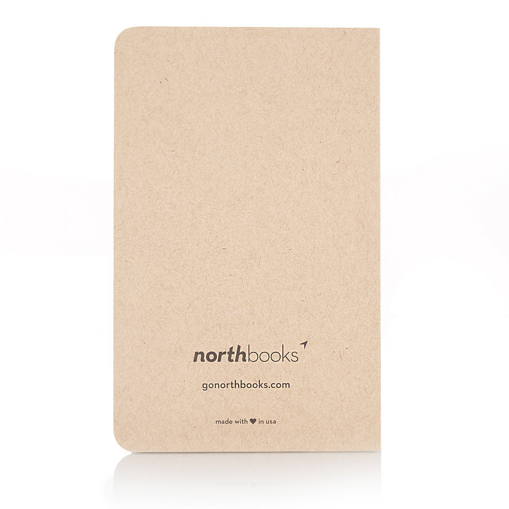 Blank 3 Pack of 5x8 Notebooks, 96 Pages