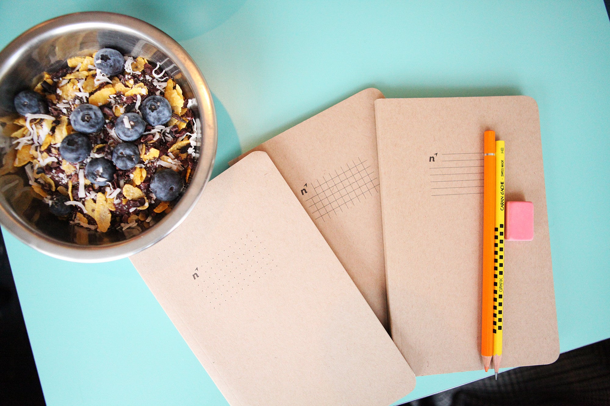 Blank 3 Pack of 5x8 Notebooks, 96 Pages